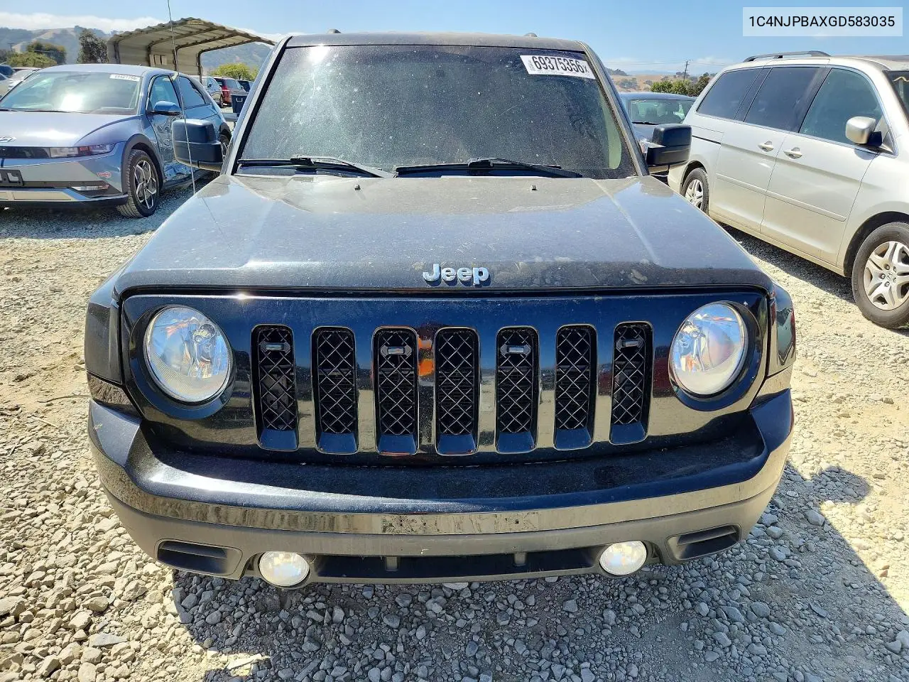 2016 JEEP LIBERTY (PATRIOT) VIN 1C4NJPBAXGD583035 — фото 5
