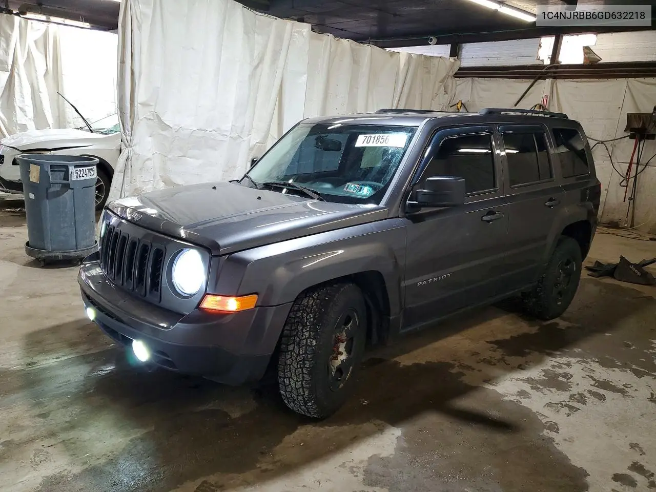 JEEP LIBERTY (PATRIOT) 2016, VIN 1C4NJRBB6GD632218
