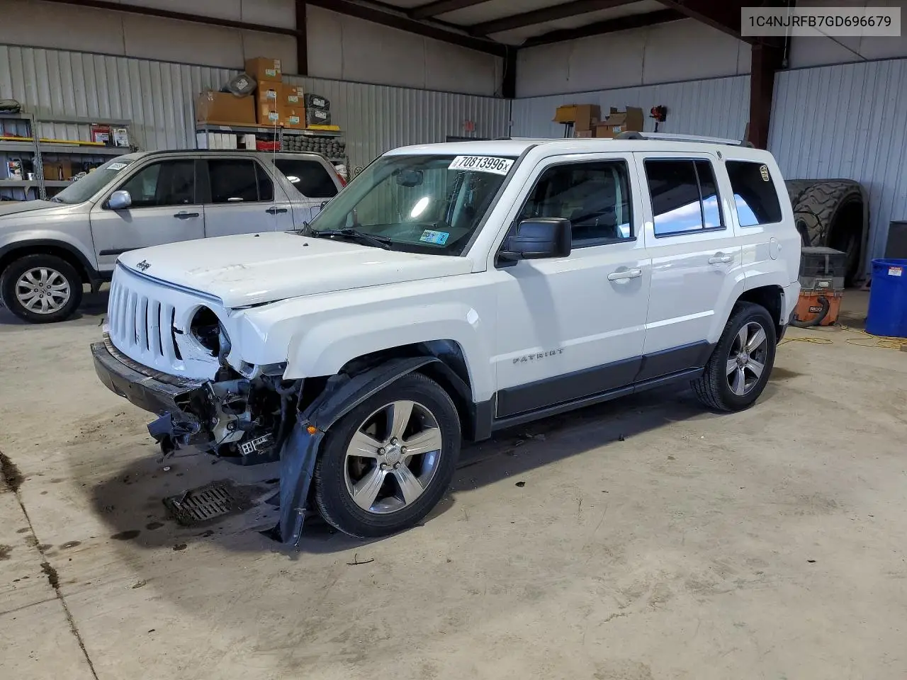 JEEP LIBERTY (PATRIOT) 2016, VIN 1C4NJRFB7GD696679