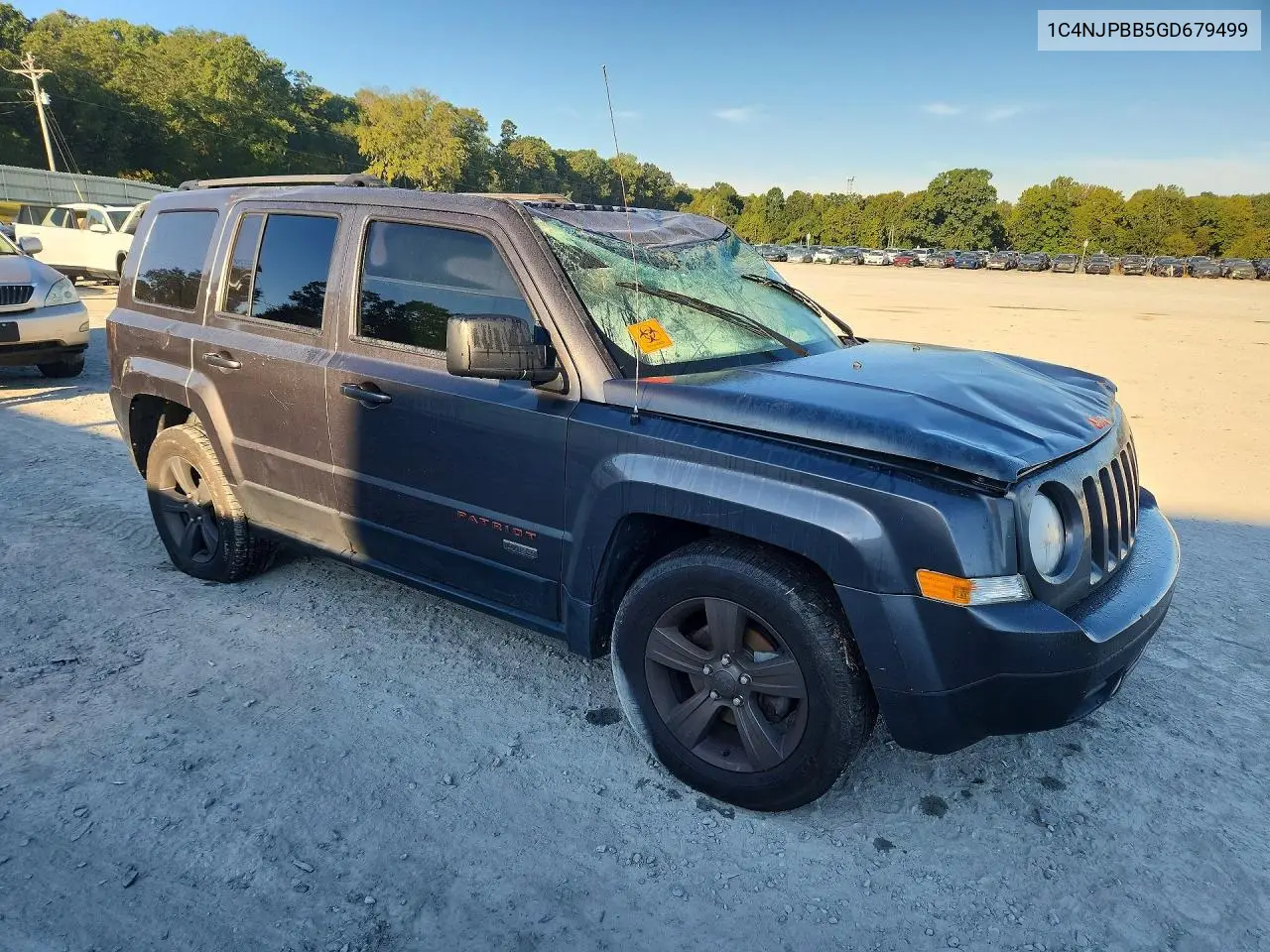2016 JEEP LIBERTY (PATRIOT) VIN 1C4NJPBB5GD679499 — фото 4