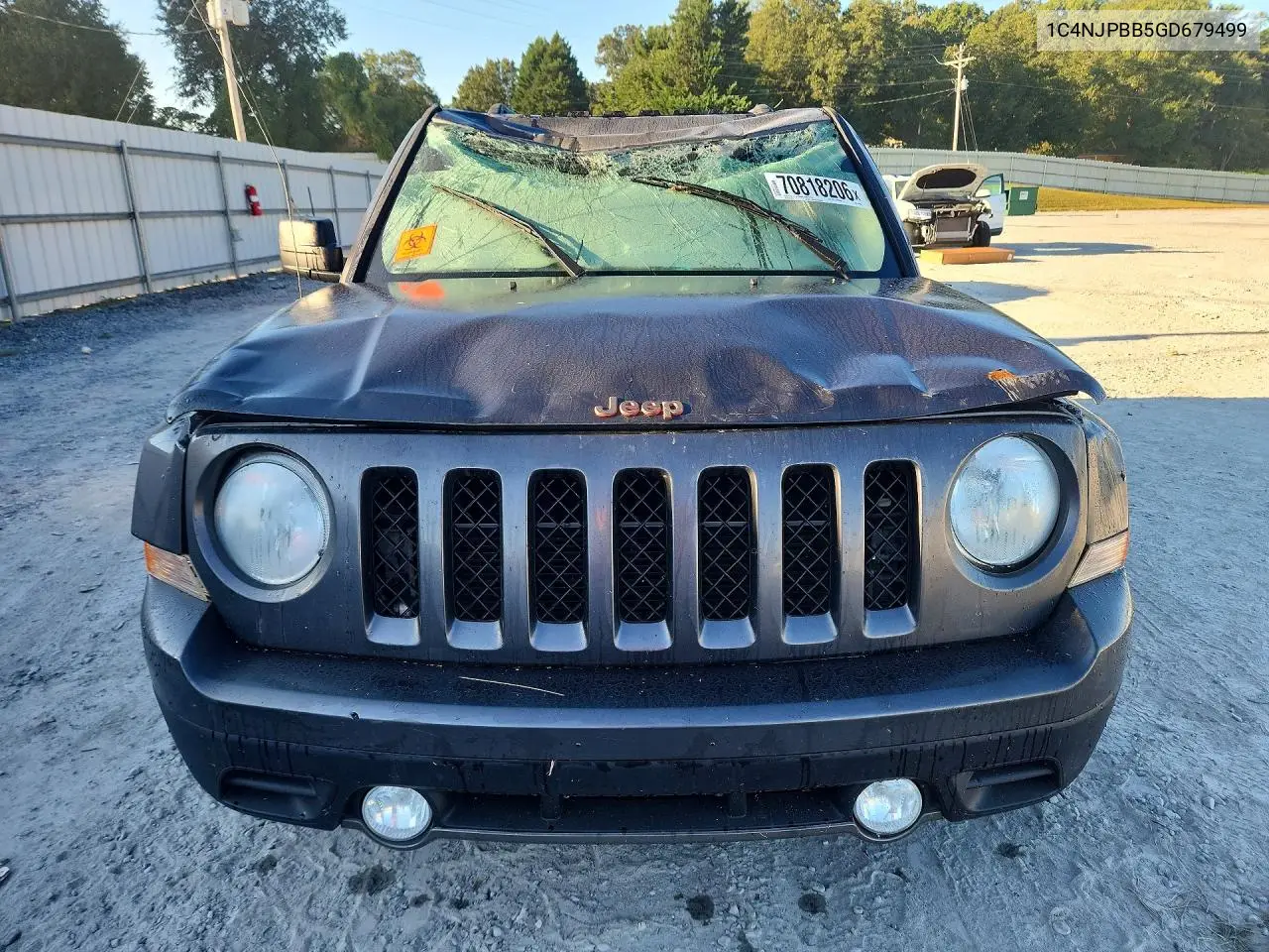 2016 JEEP LIBERTY (PATRIOT) VIN 1C4NJPBB5GD679499 — фото 5