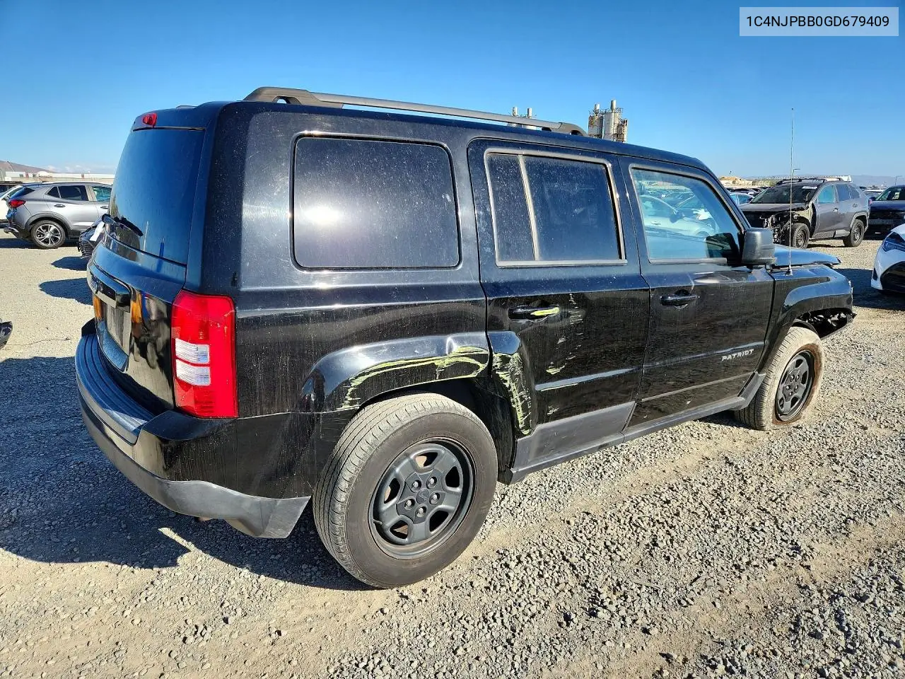 2016 JEEP LIBERTY (PATRIOT) VIN 1C4NJPBB0GD679409 — фото 3