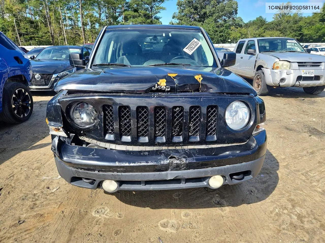 2016 JEEP LIBERTY (PATRIOT) VIN 1C4NJRFB2GD581164 — фото 5