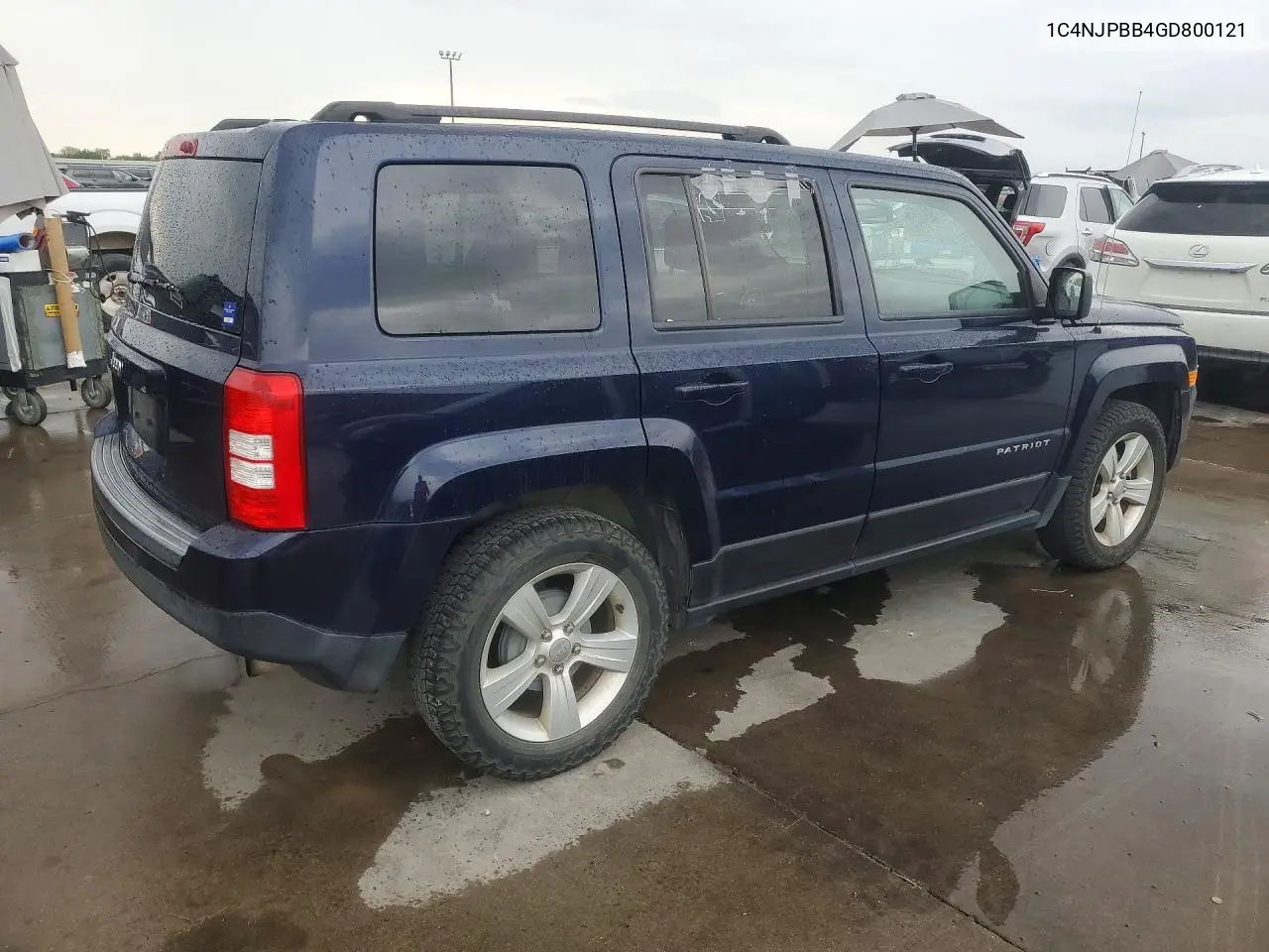 2016 JEEP LIBERTY (PATRIOT) VIN 1C4NJPBB4GD800121 — фото 3