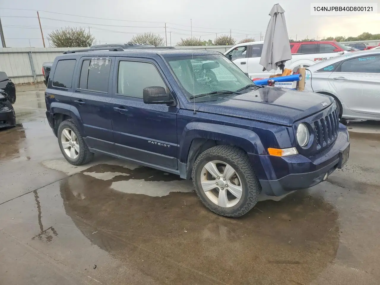 2016 JEEP LIBERTY (PATRIOT) VIN 1C4NJPBB4GD800121 — фото 4
