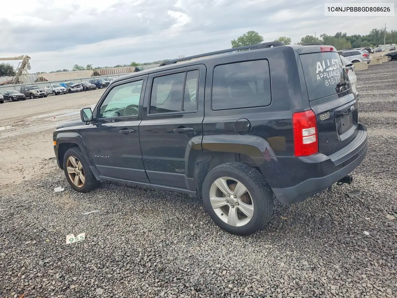 2016 JEEP LIBERTY (PATRIOT) VIN 1C4NJPBB8GD808626 — фото 4