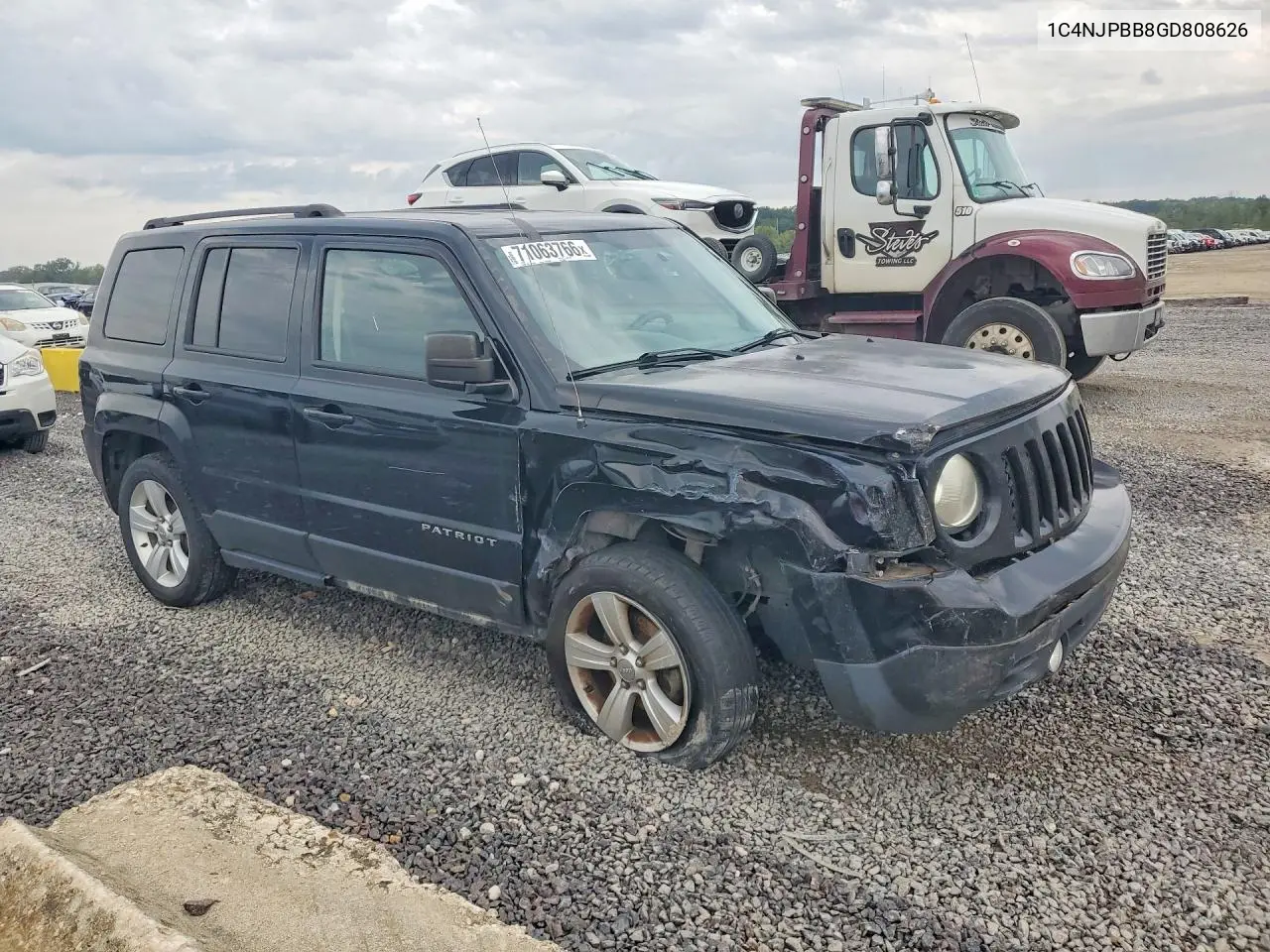 JEEP LIBERTY (PATRIOT) 2016, VIN 1C4NJPBB8GD808626