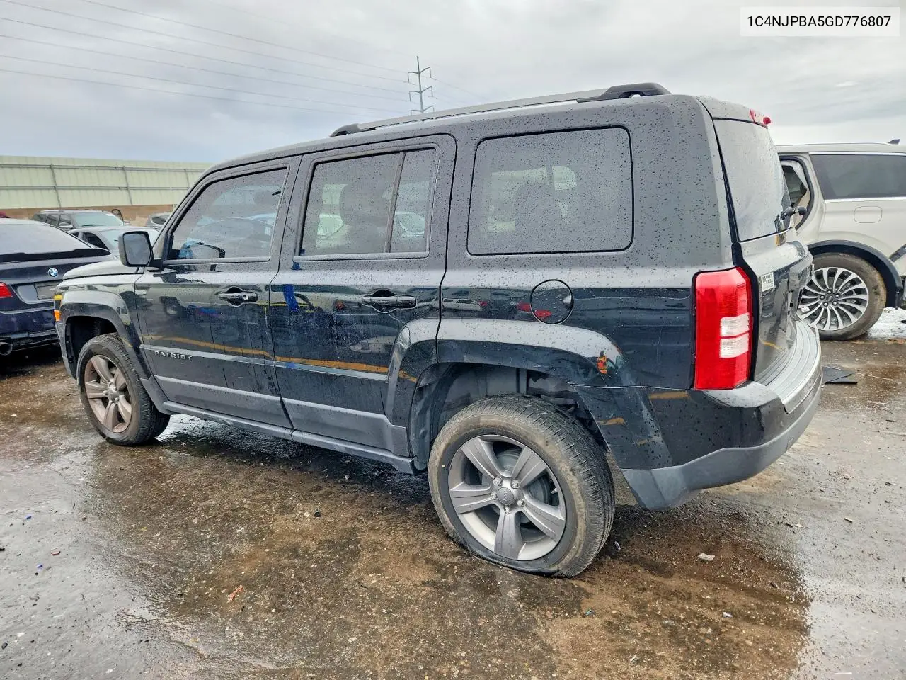 2016 JEEP LIBERTY (PATRIOT) VIN 1C4NJPBA5GD776807 — фото 2