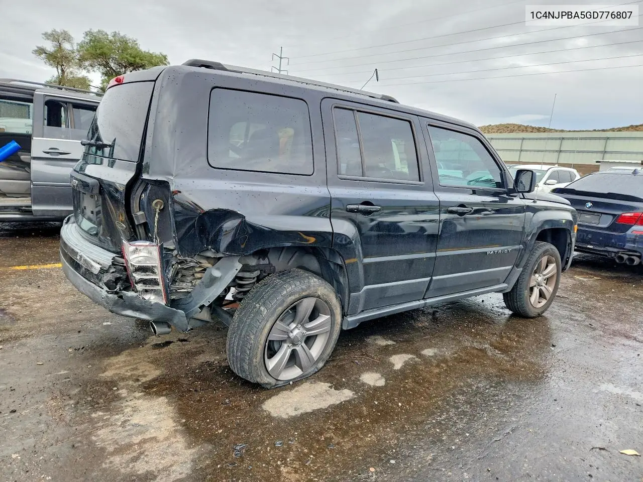 2016 JEEP LIBERTY (PATRIOT) VIN 1C4NJPBA5GD776807 — фото 3