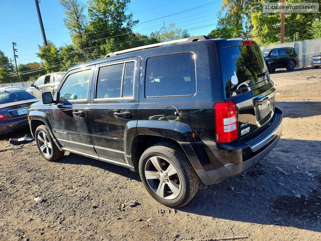 2016 JEEP LIBERTY (PATRIOT) VIN 1C4NJRFB7GD534941 — фото 2