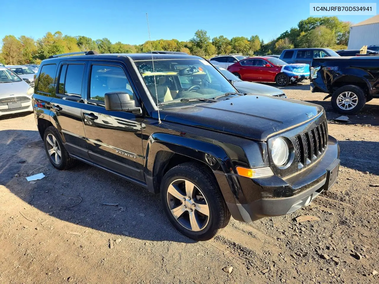 2016 JEEP LIBERTY (PATRIOT) VIN 1C4NJRFB7GD534941 — фото 4