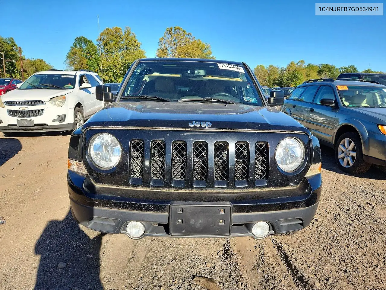 2016 JEEP LIBERTY (PATRIOT) VIN 1C4NJRFB7GD534941 — фото 5