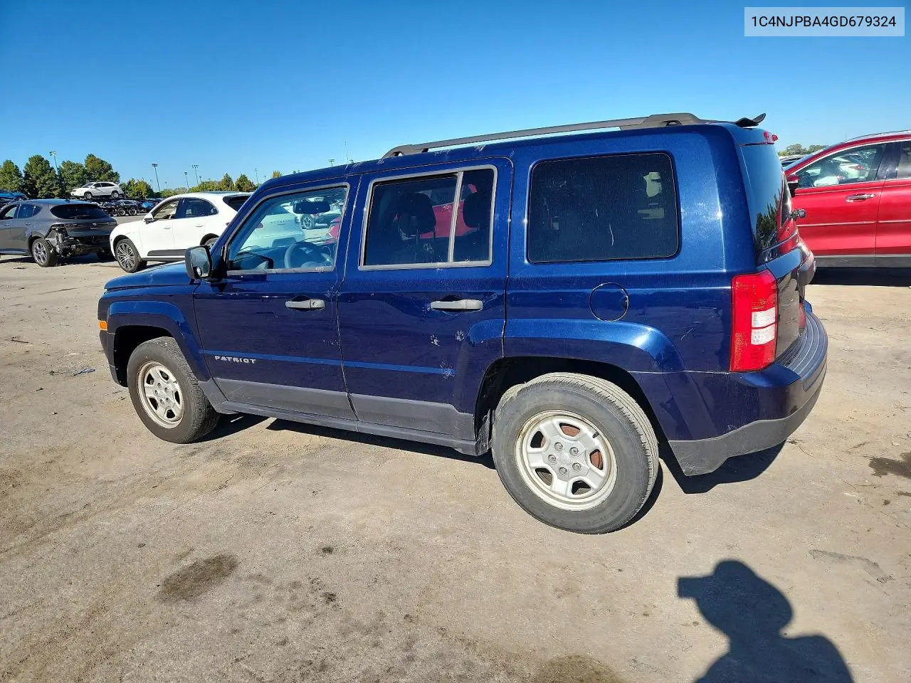 2016 JEEP LIBERTY (PATRIOT) VIN 1C4NJPBA4GD679324 — фото 2