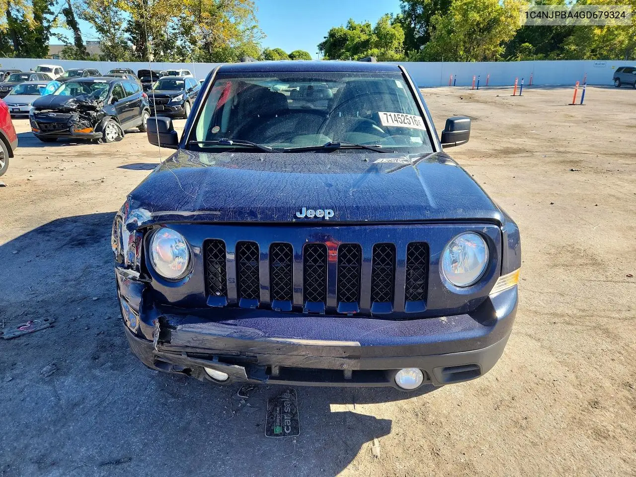 2016 JEEP LIBERTY (PATRIOT) VIN 1C4NJPBA4GD679324 — фото 5