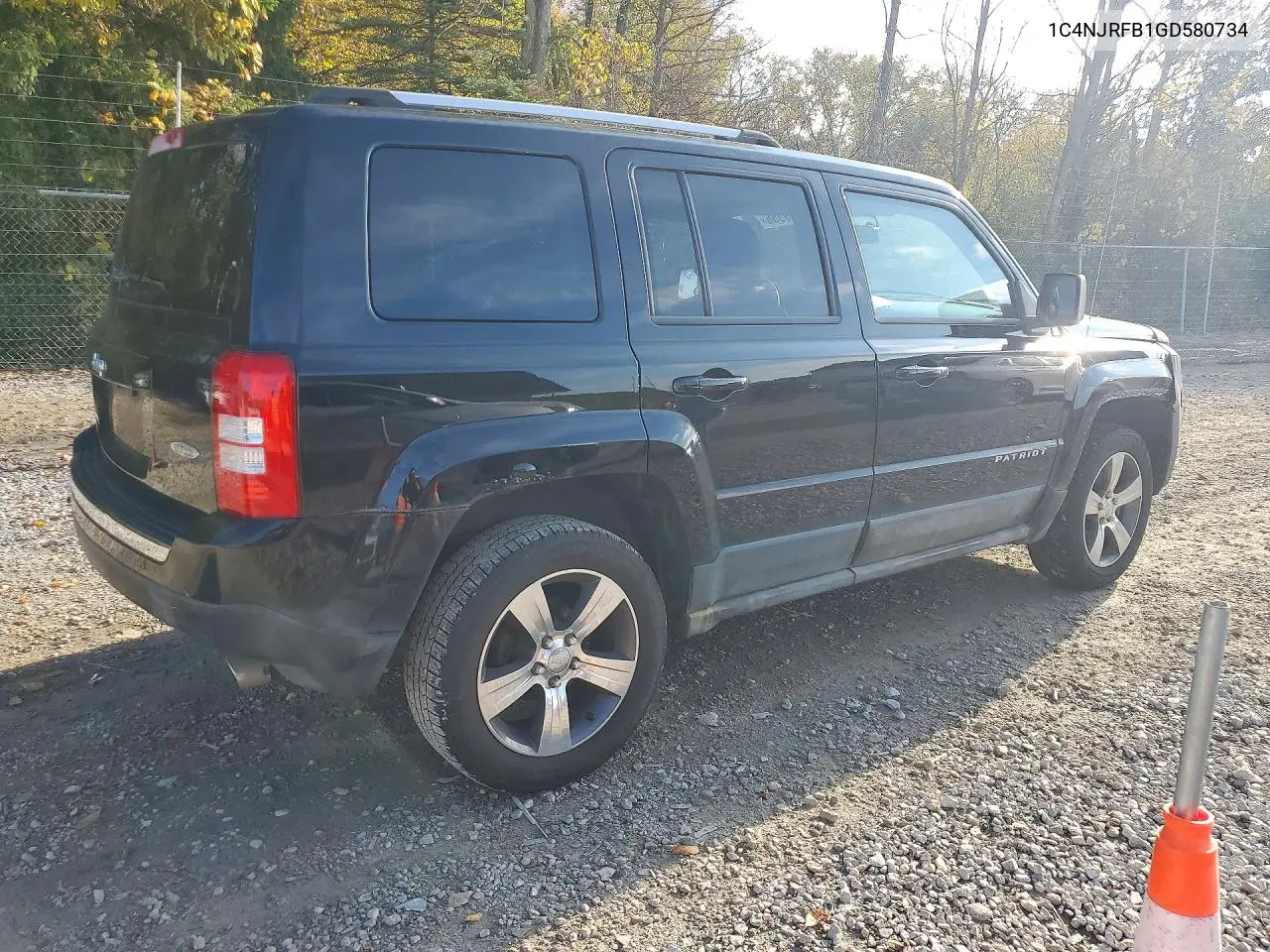 2016 JEEP LIBERTY (PATRIOT) VIN 1C4NJRFB1GD580734 — фото 3
