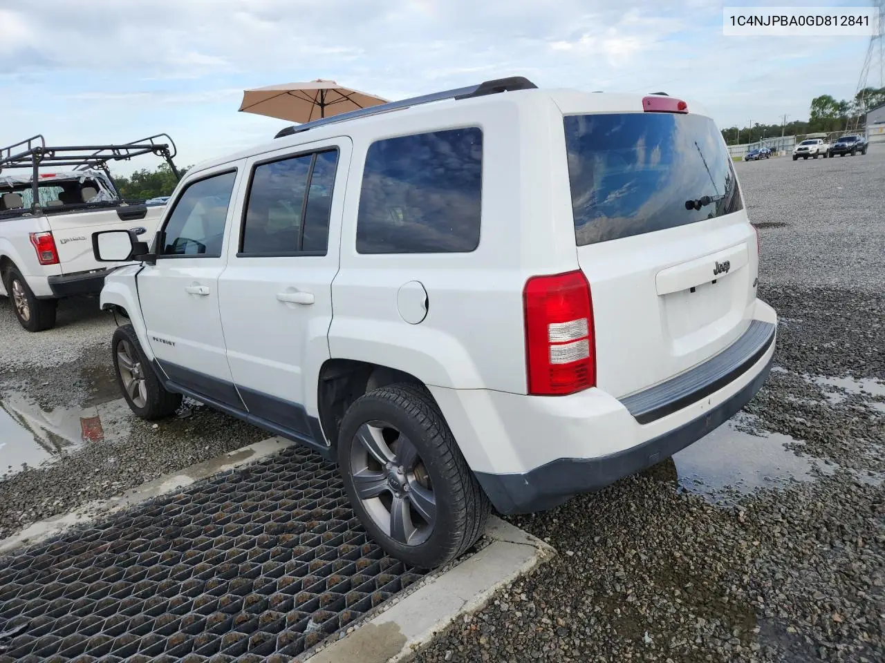 2016 JEEP LIBERTY (PATRIOT) VIN 1C4NJPBA0GD812841 — фото 2