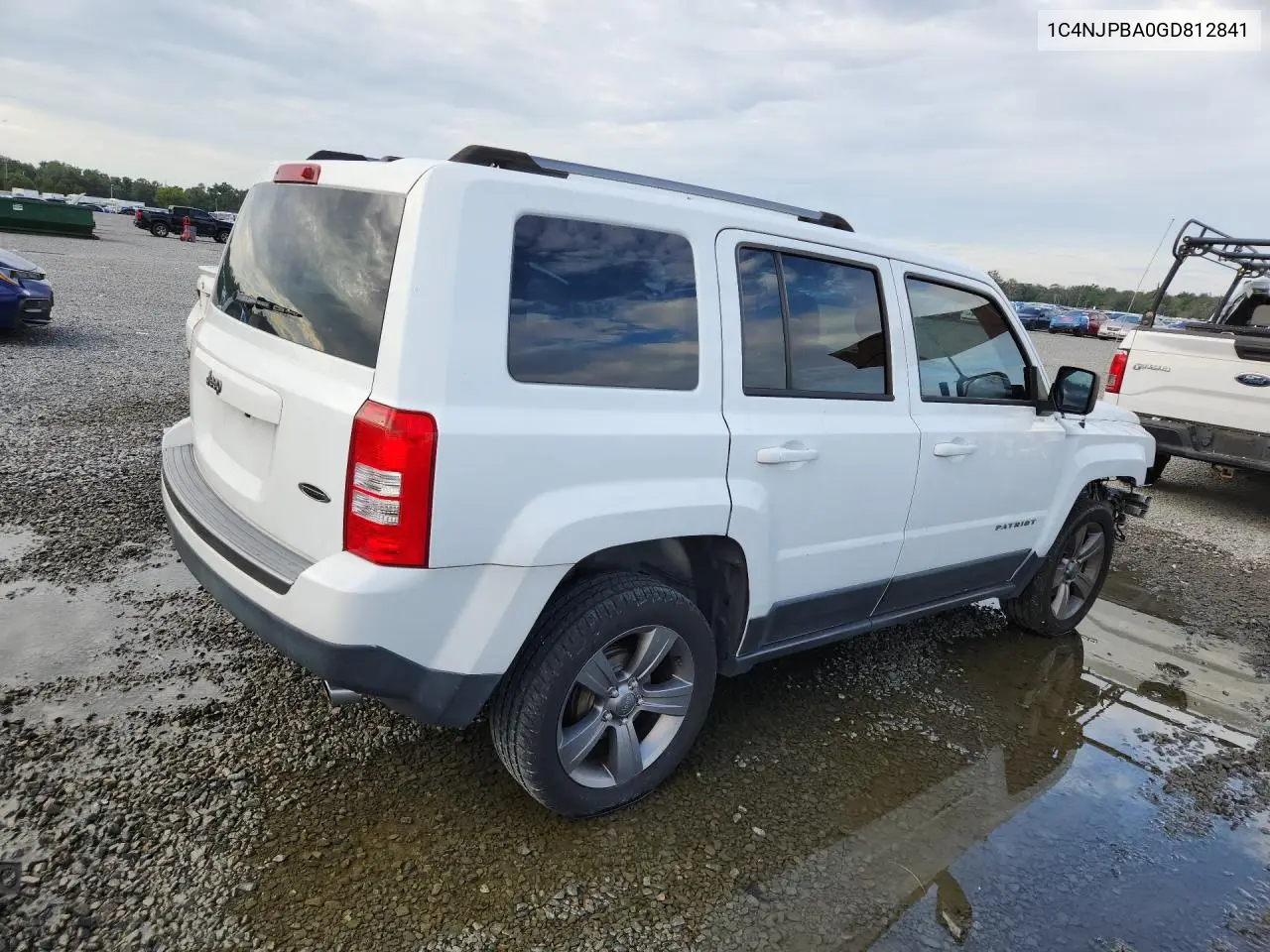 2016 JEEP LIBERTY (PATRIOT) VIN 1C4NJPBA0GD812841 — фото 3