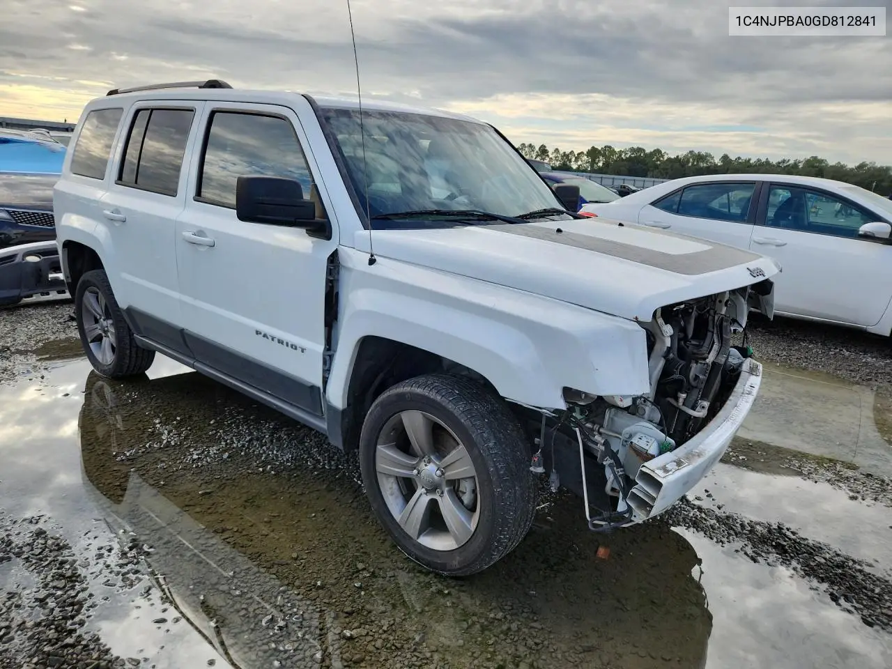 2016 JEEP LIBERTY (PATRIOT) VIN 1C4NJPBA0GD812841 — фото 4