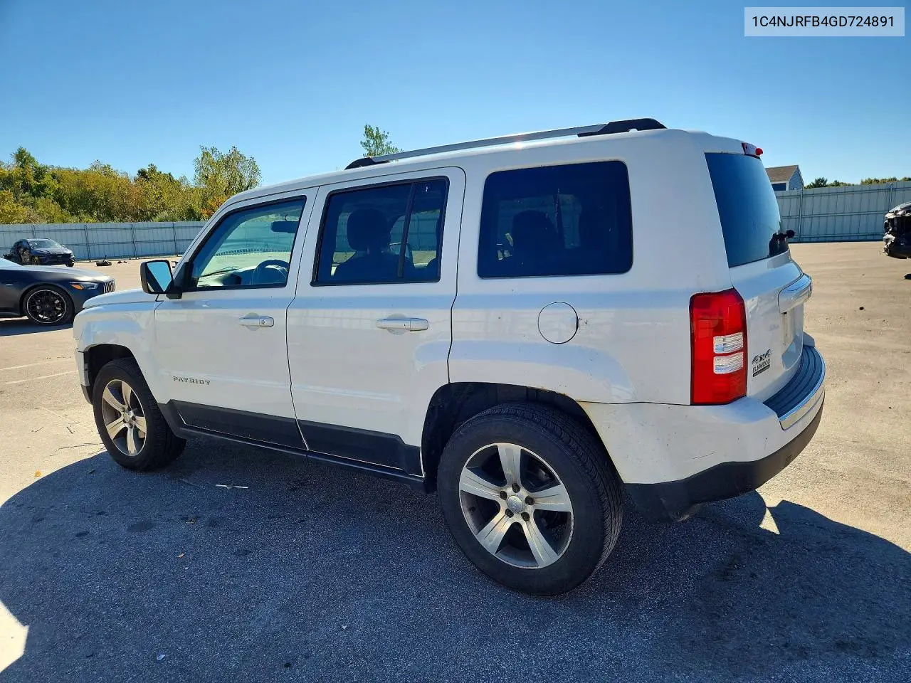 2016 JEEP LIBERTY (PATRIOT) VIN 1C4NJRFB4GD724891 — фото 2