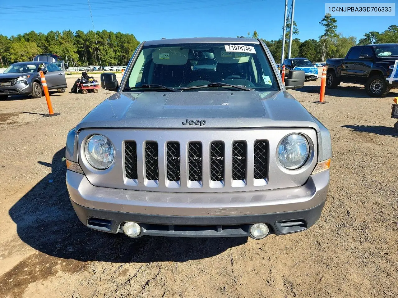 2016 JEEP LIBERTY (PATRIOT) VIN 1C4NJPBA3GD706335 — фото 5