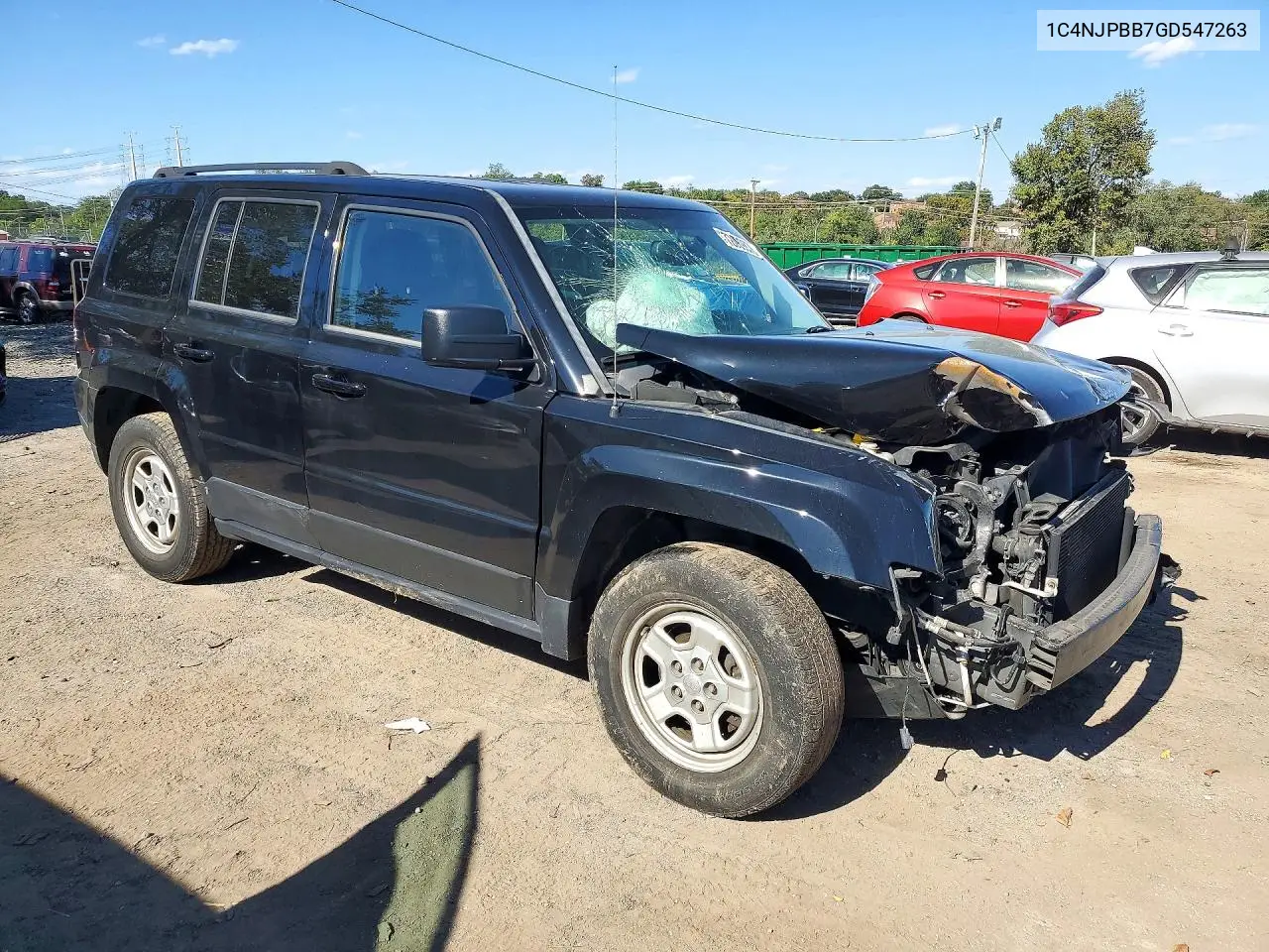 2016 JEEP LIBERTY (PATRIOT) VIN 1C4NJPBB7GD547263 — фото 4