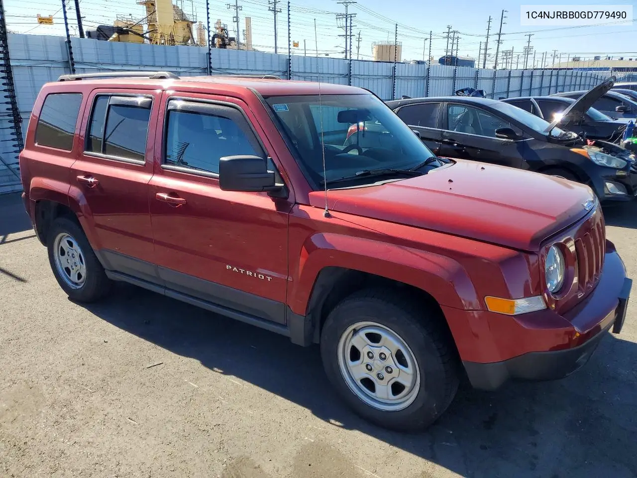 2016 JEEP LIBERTY (PATRIOT) VIN 1C4NJRBB0GD779490 — фото 4