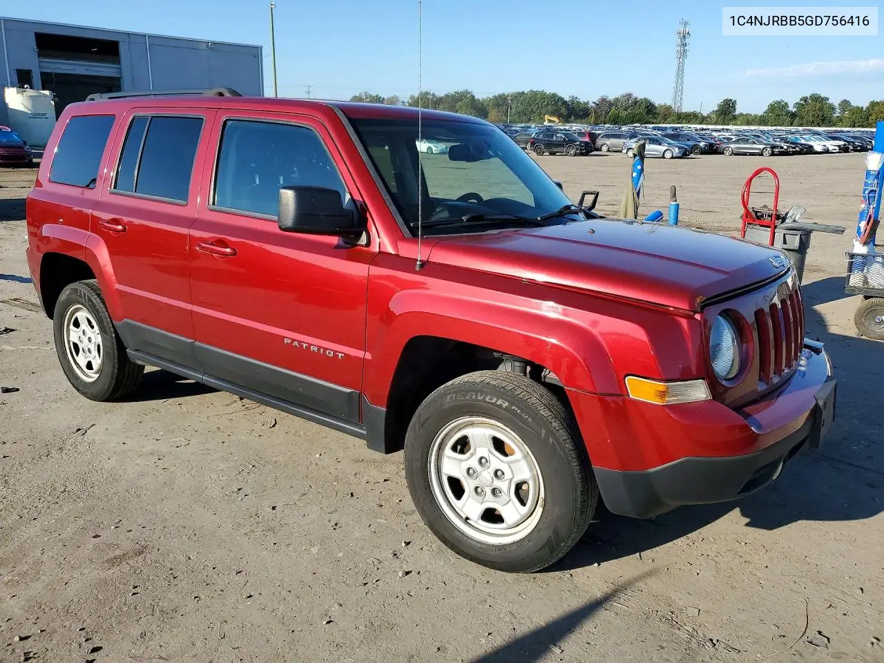 2016 JEEP LIBERTY (PATRIOT) VIN 1C4NJRBB5GD756416 — фото 4