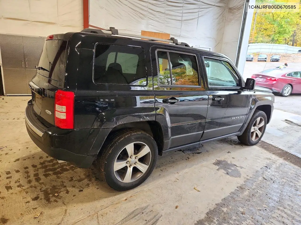 2016 JEEP LIBERTY (PATRIOT) VIN 1C4NJRFB0GD670585 — фото 3
