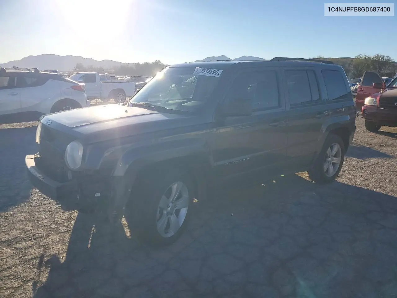 JEEP LIBERTY (PATRIOT) 2016, VIN 1C4NJPFB8GD687400
