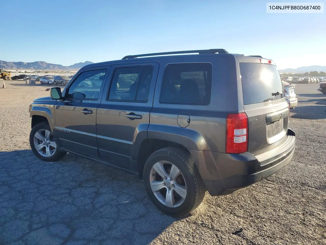 2016 JEEP LIBERTY (PATRIOT) VIN 1C4NJPFB8GD687400 — фото 2