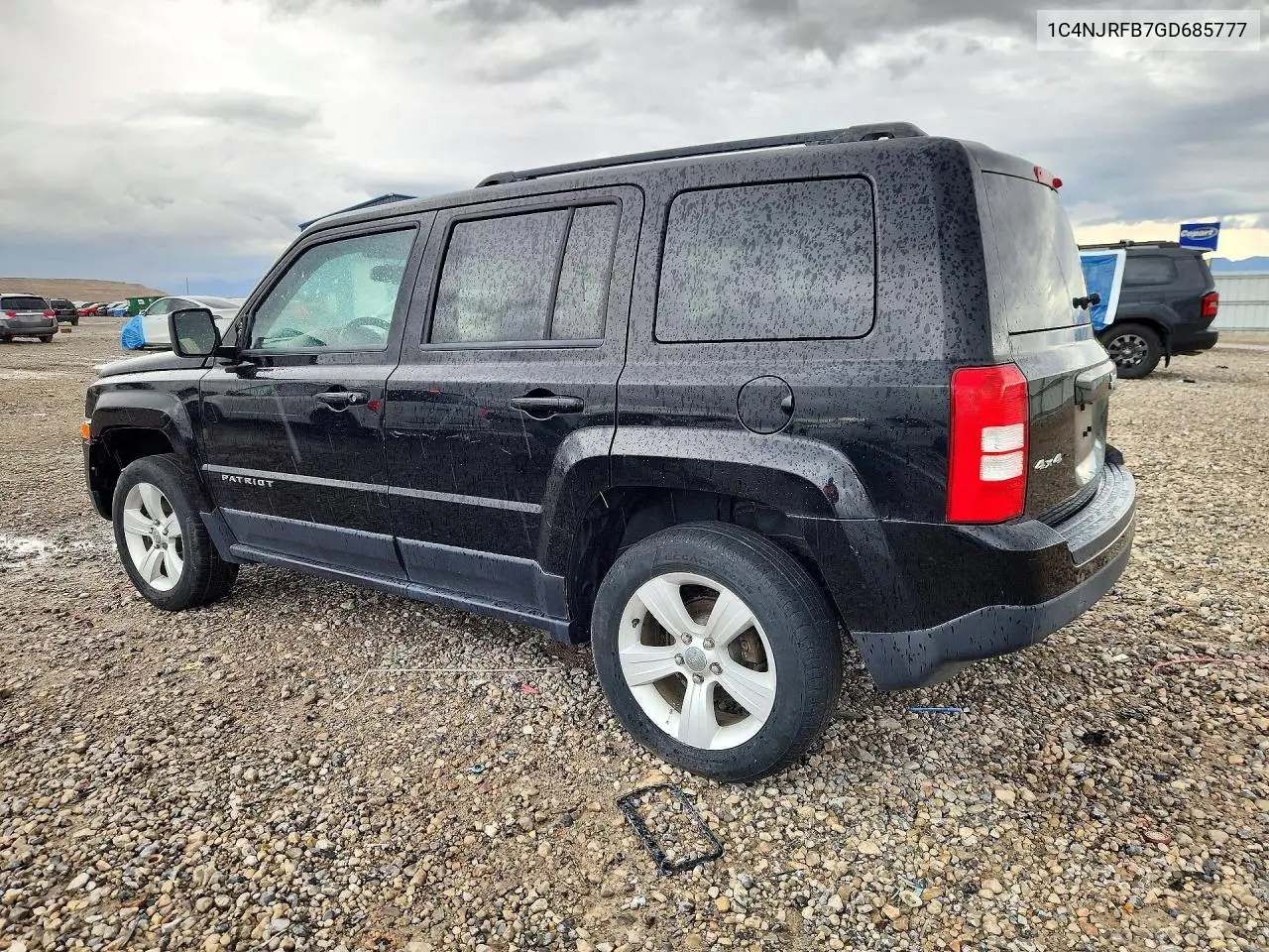 2016 JEEP LIBERTY (PATRIOT) VIN 1C4NJRFB7GD685777 — фото 2