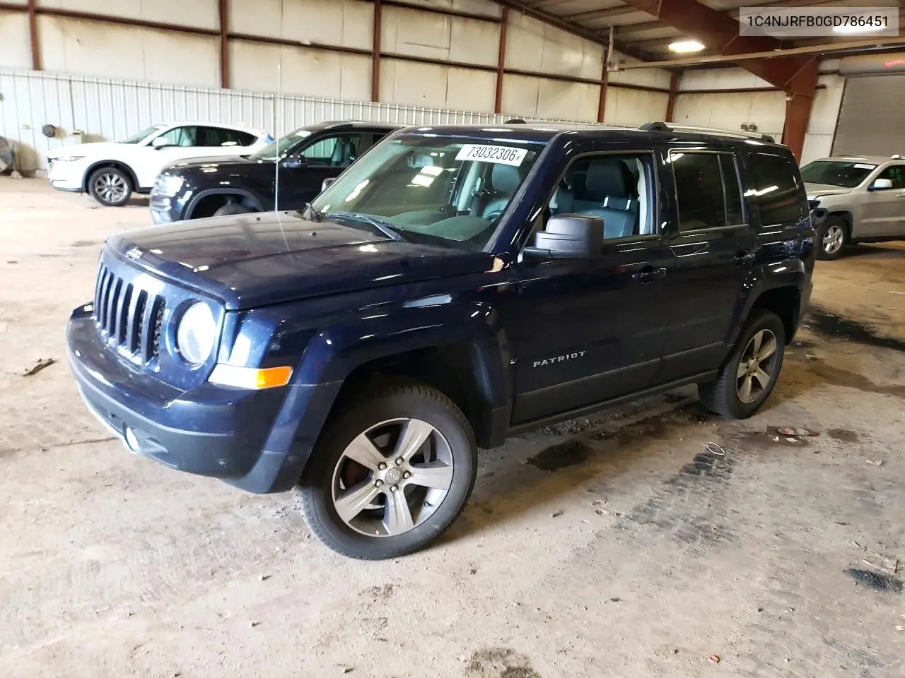 JEEP LIBERTY (PATRIOT) 2016, VIN 1C4NJRFB0GD786451