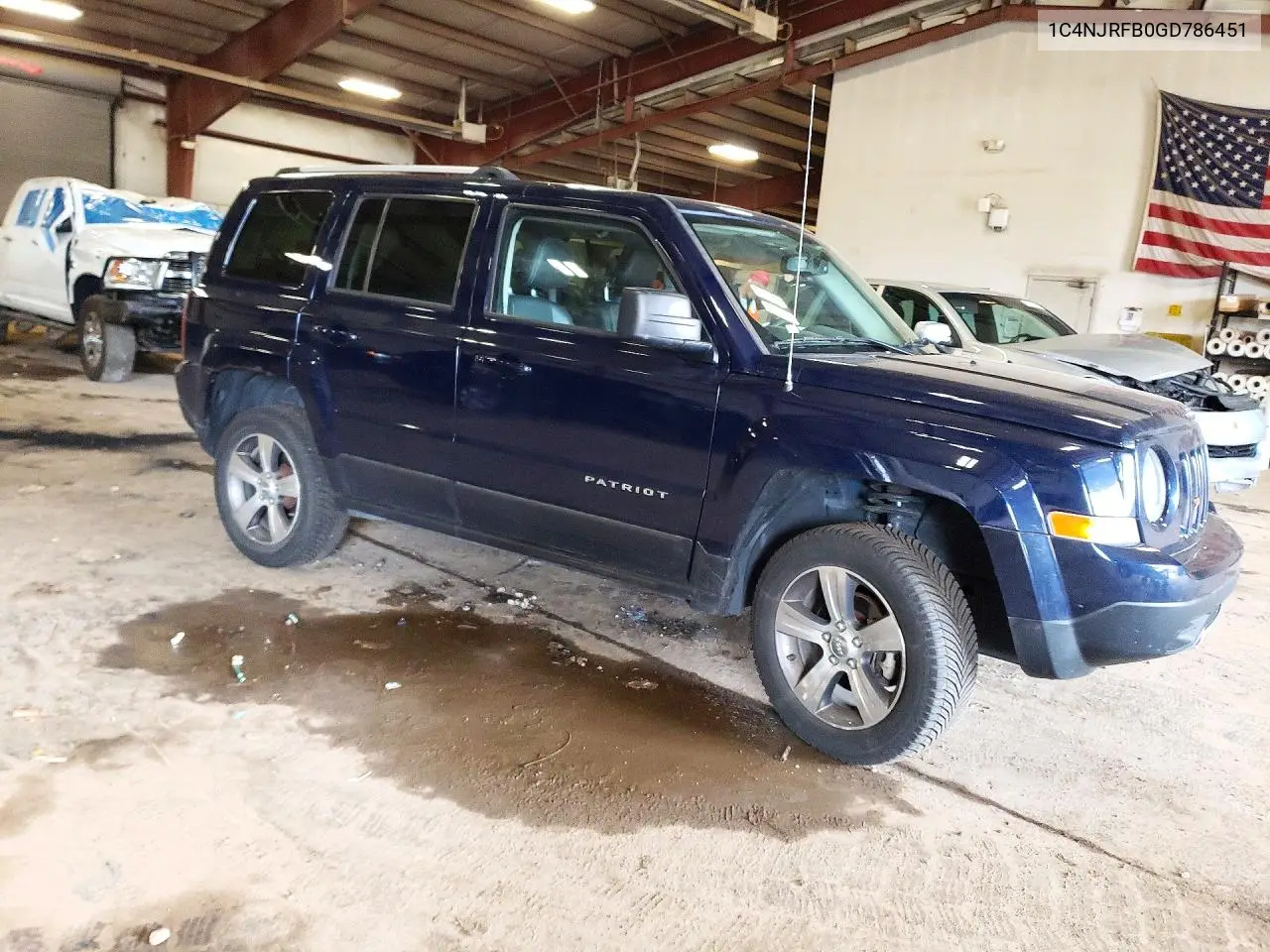 2016 JEEP LIBERTY (PATRIOT) VIN 1C4NJRFB0GD786451 — фото 4