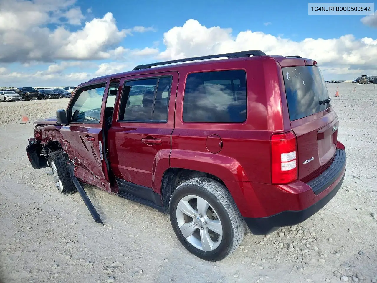 2016 JEEP LIBERTY (PATRIOT) VIN 1C4NJRFB0GD500842 — фото 2