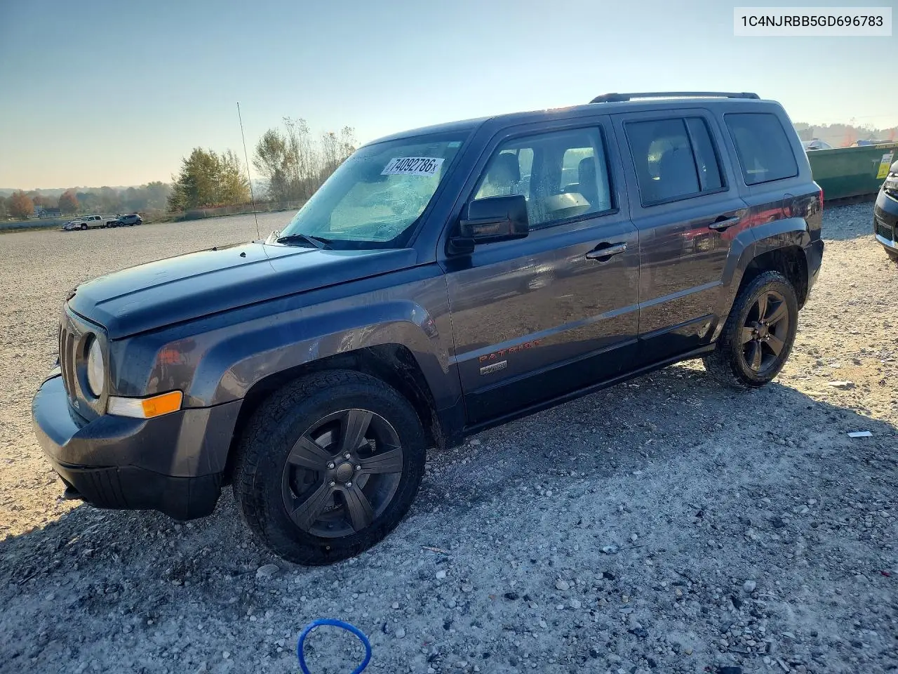 JEEP LIBERTY (PATRIOT) 2016, VIN 1C4NJRBB5GD696783