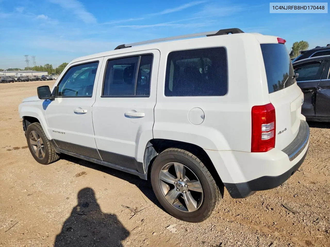 2017 JEEP LIBERTY (PATRIOT) VIN 1C4NJRFB8HD170448 — фото 2