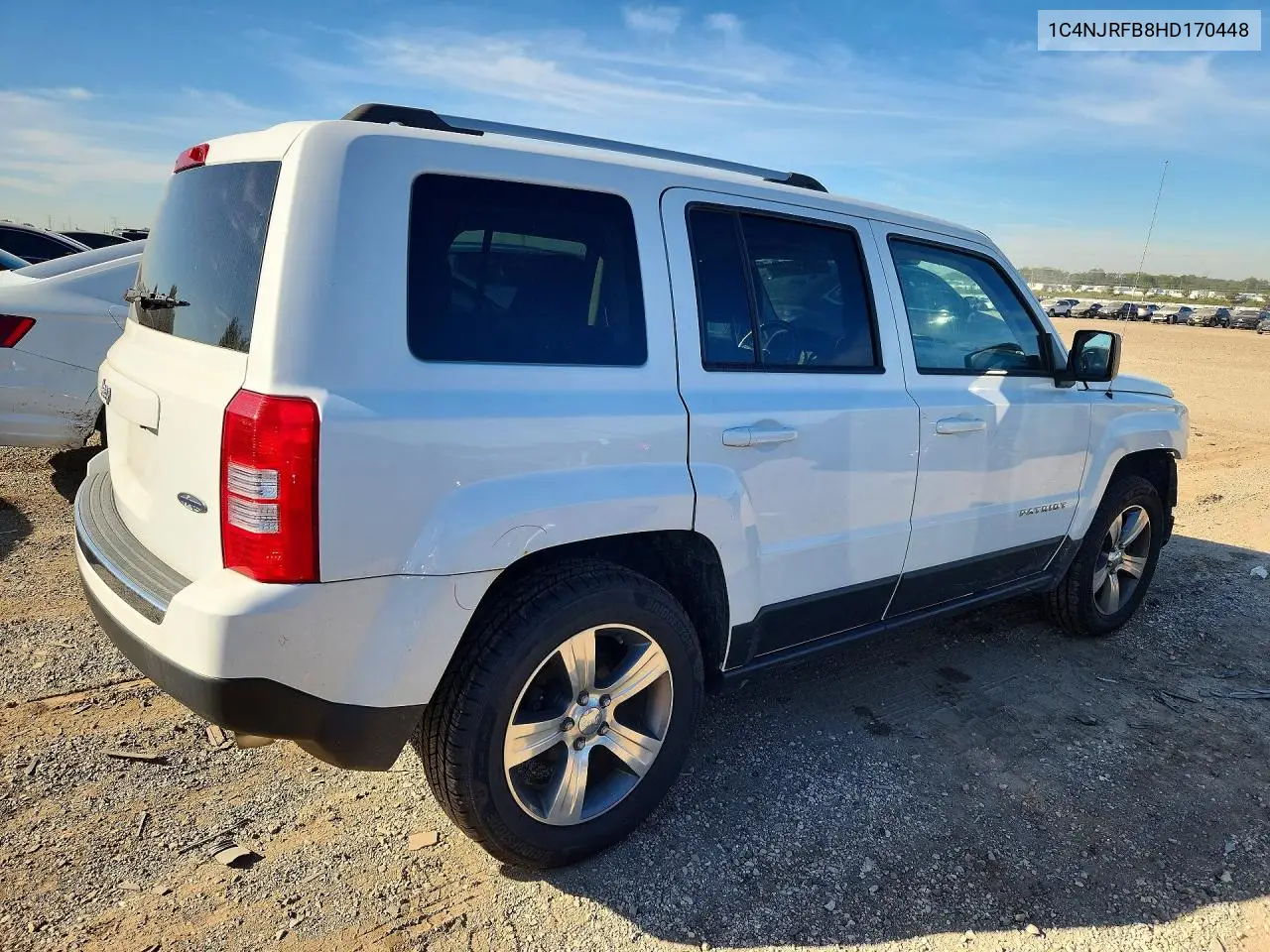 2017 JEEP LIBERTY (PATRIOT) VIN 1C4NJRFB8HD170448 — фото 3