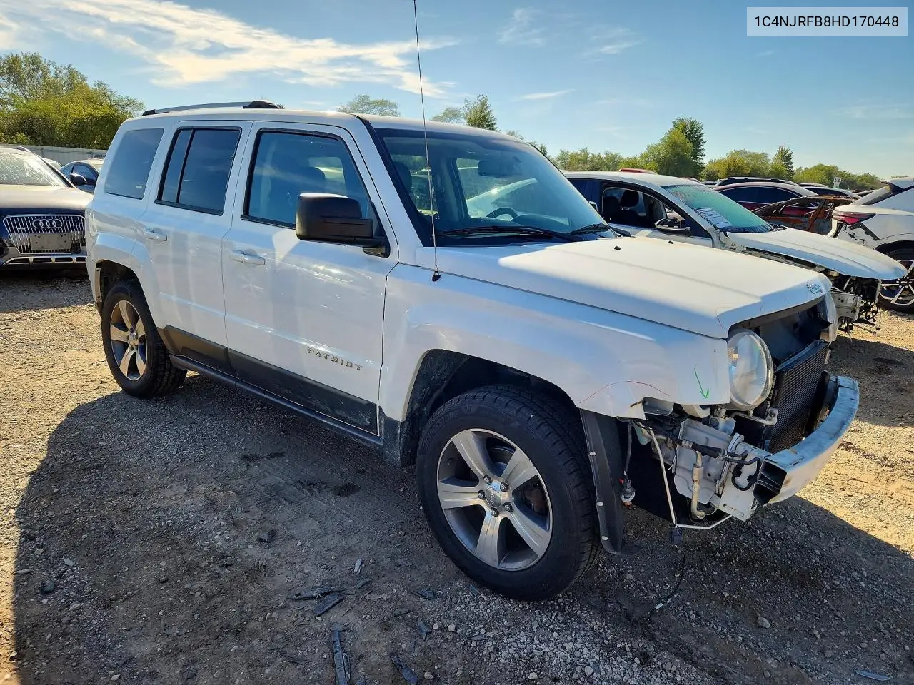 2017 JEEP LIBERTY (PATRIOT) VIN 1C4NJRFB8HD170448 — фото 4