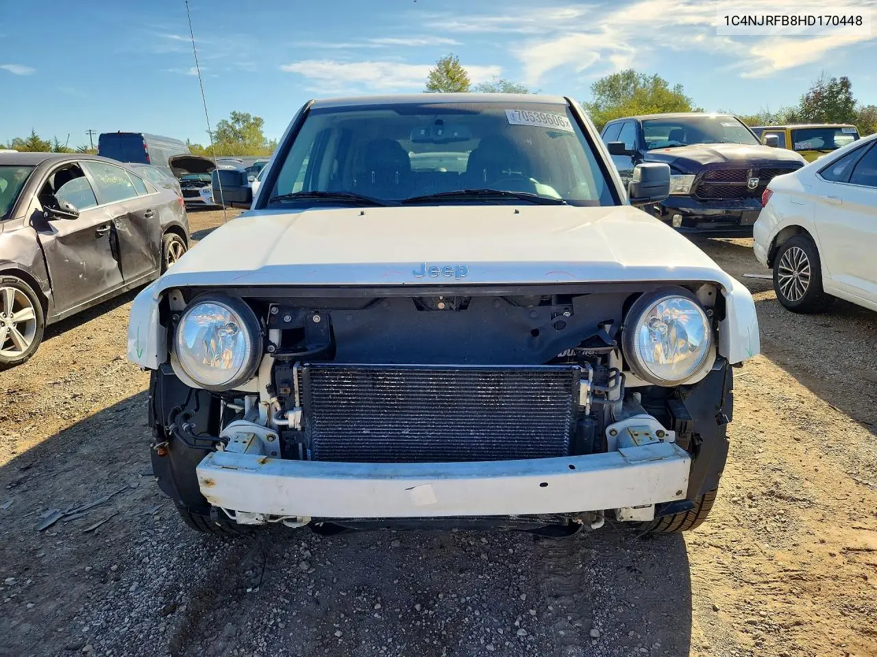 2017 JEEP LIBERTY (PATRIOT) VIN 1C4NJRFB8HD170448 — фото 5