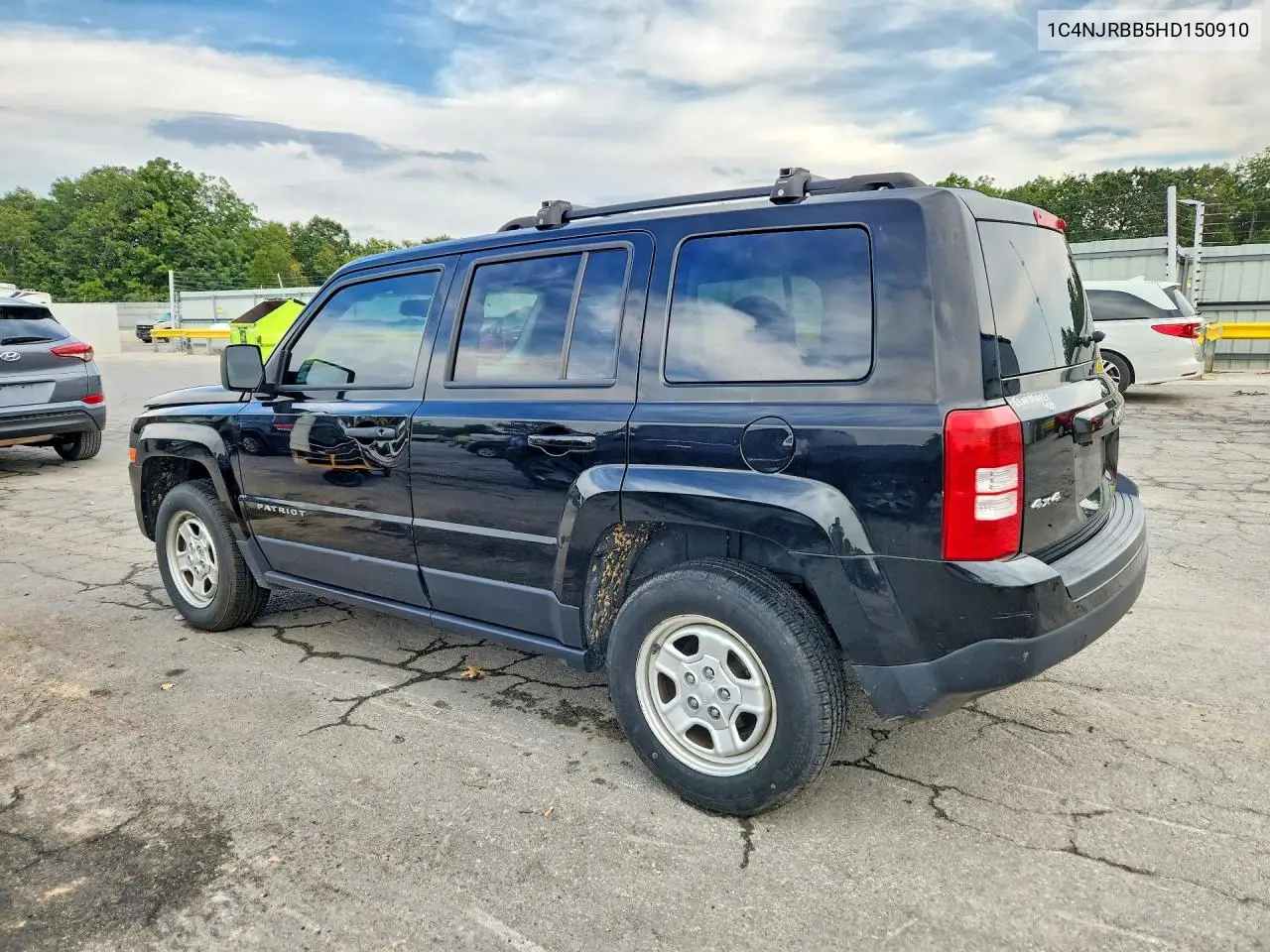 2017 JEEP LIBERTY (PATRIOT) VIN 1C4NJRBB5HD150910 — фото 2