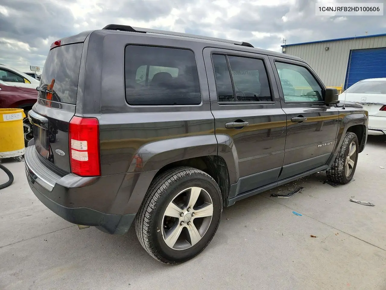 2017 JEEP LIBERTY (PATRIOT) VIN 1C4NJRFB2HD100606 — фото 3
