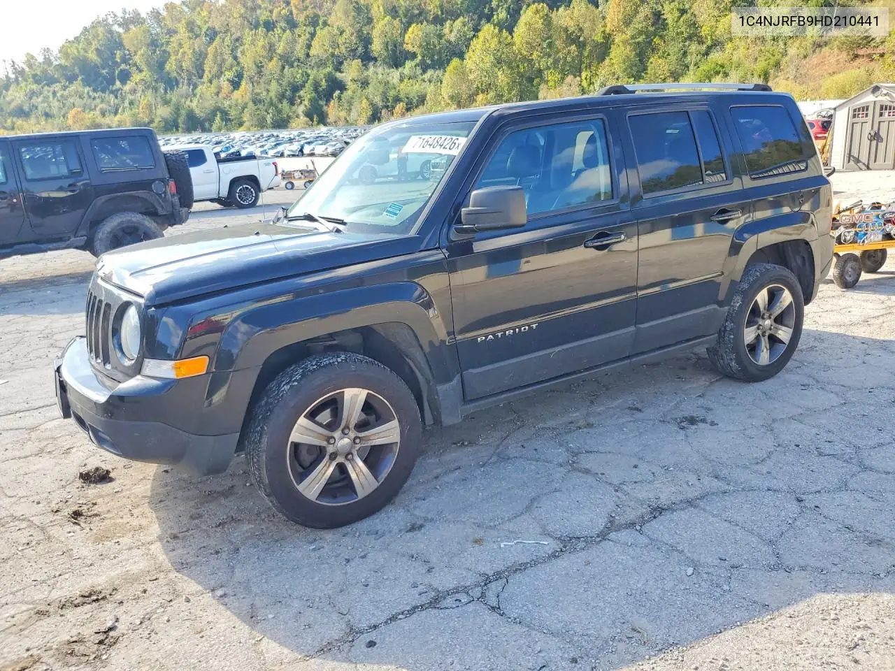 JEEP LIBERTY (PATRIOT) 2017, VIN 1C4NJRFB9HD210441