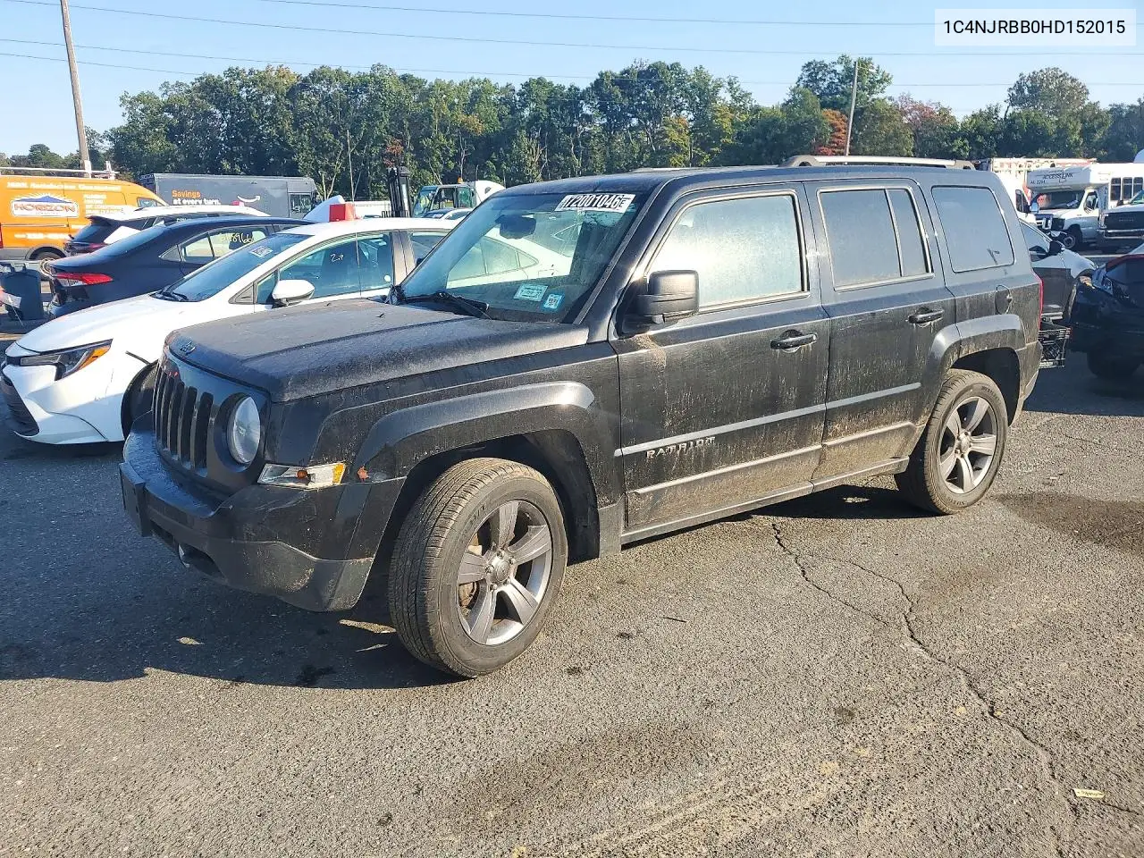 JEEP LIBERTY (PATRIOT) 2017, VIN 1C4NJRBB0HD152015