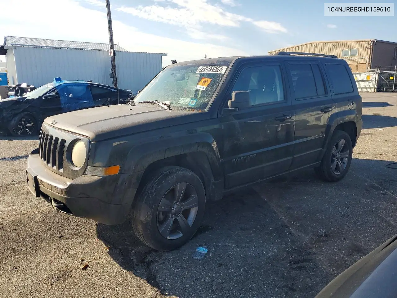 JEEP LIBERTY (PATRIOT) 2017, VIN 1C4NJRBB5HD159610