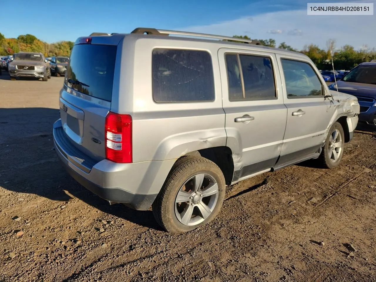 2017 JEEP LIBERTY (PATRIOT) VIN 1C4NJRBB4HD208151 — фото 2