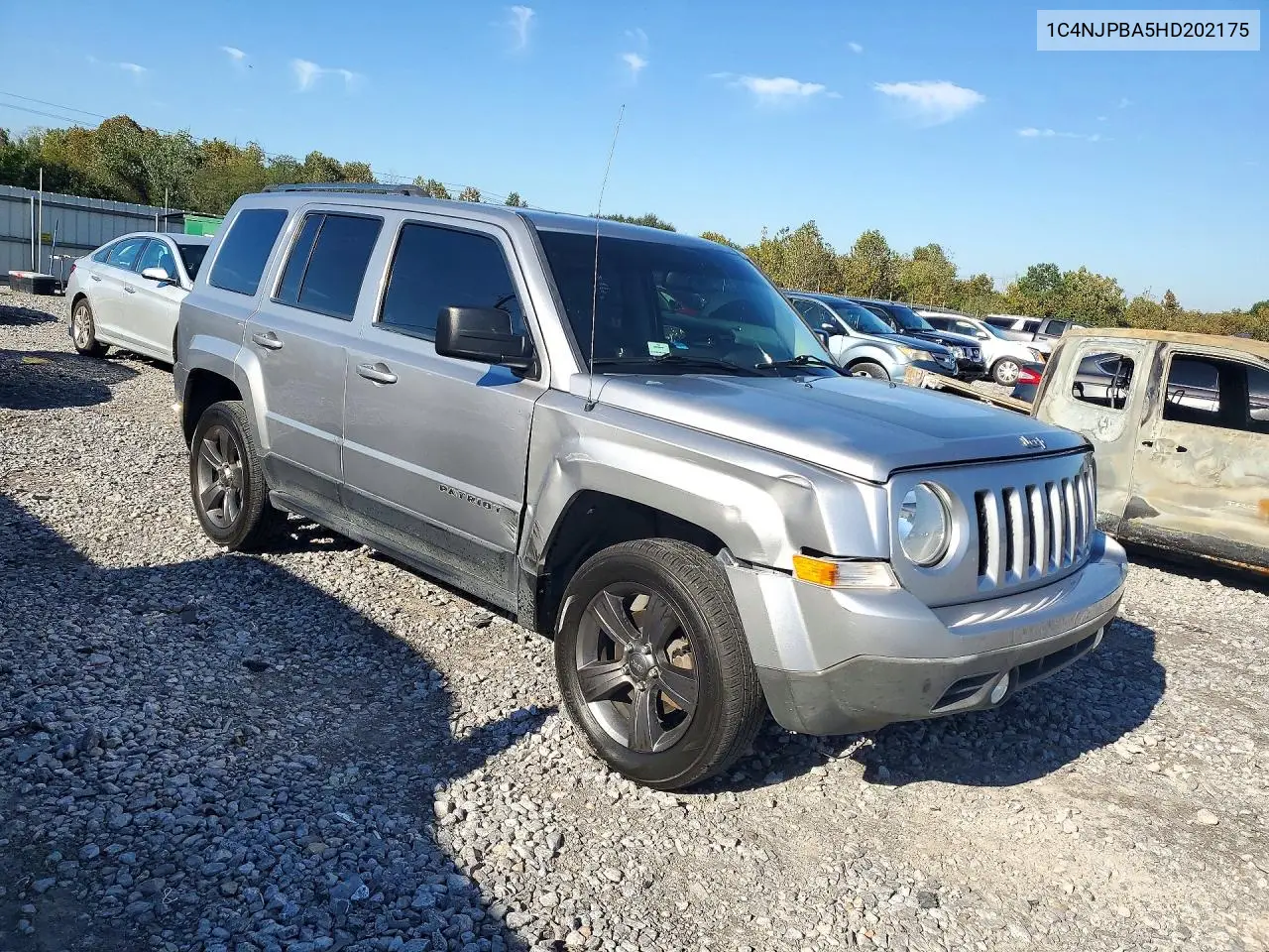 2017 JEEP LIBERTY (PATRIOT) VIN 1C4NJPBA5HD202175 — фото 4
