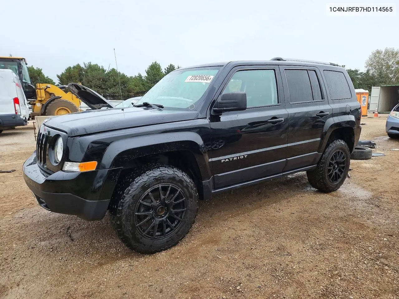JEEP LIBERTY (PATRIOT) 2017, VIN 1C4NJRFB7HD114565
