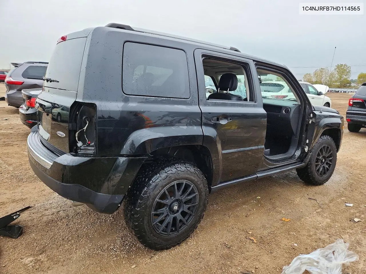 2017 JEEP LIBERTY (PATRIOT) VIN 1C4NJRFB7HD114565 — фото 3
