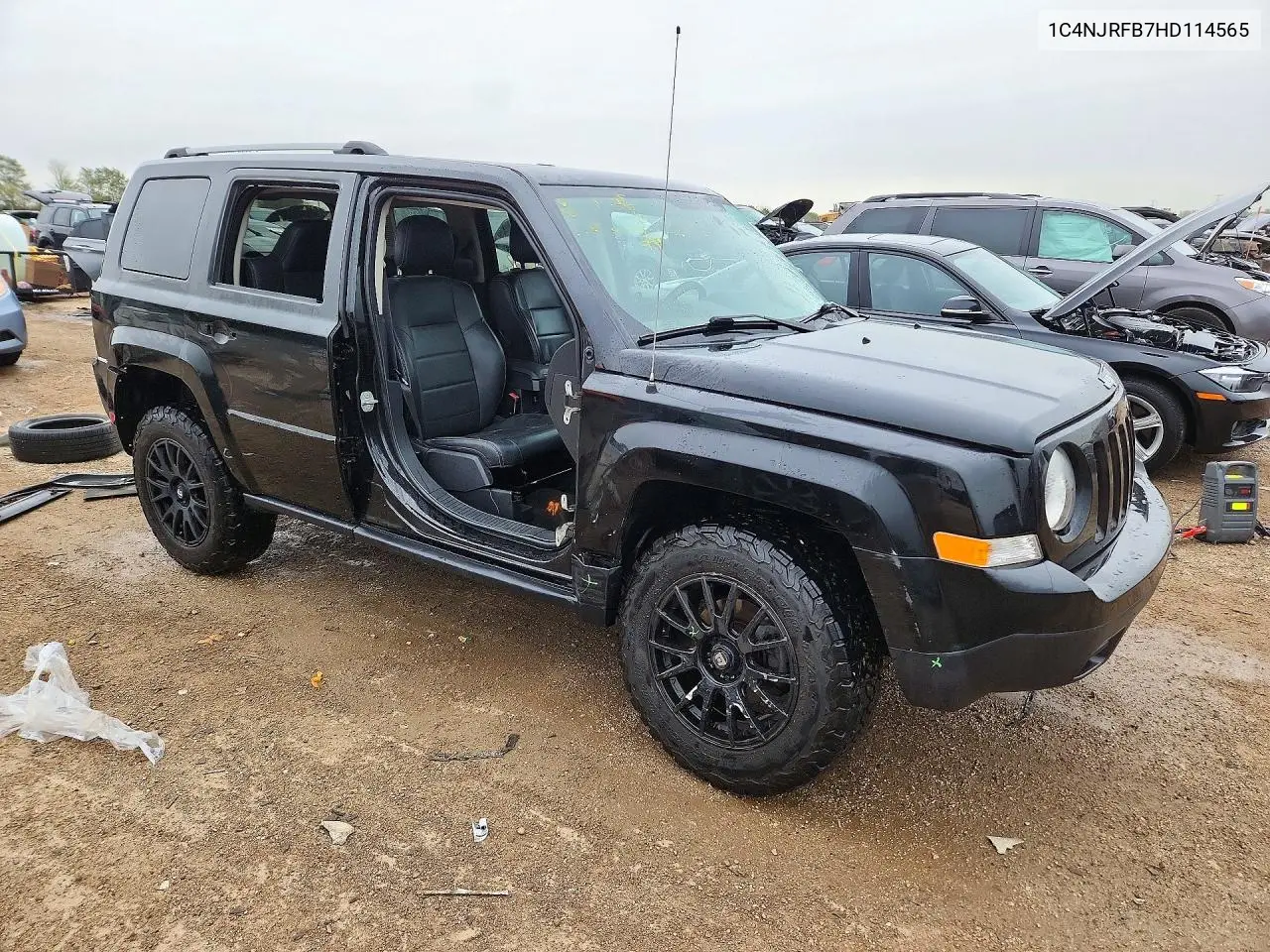 2017 JEEP LIBERTY (PATRIOT) VIN 1C4NJRFB7HD114565 — фото 4