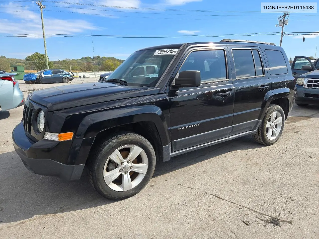 JEEP LIBERTY (PATRIOT) 2017, VIN 1C4NJPFA0HD115438